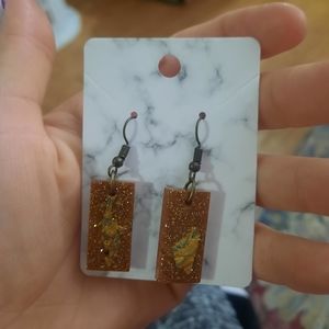Resin earrings